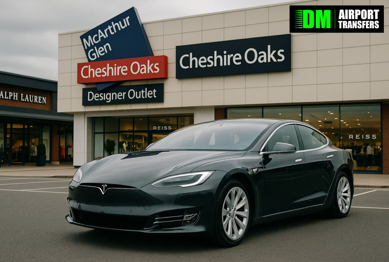 Cheshire Oaks Taxi & Minibus Transfers | 5–8 Seaters & Executive Travel to the Designer Outlet