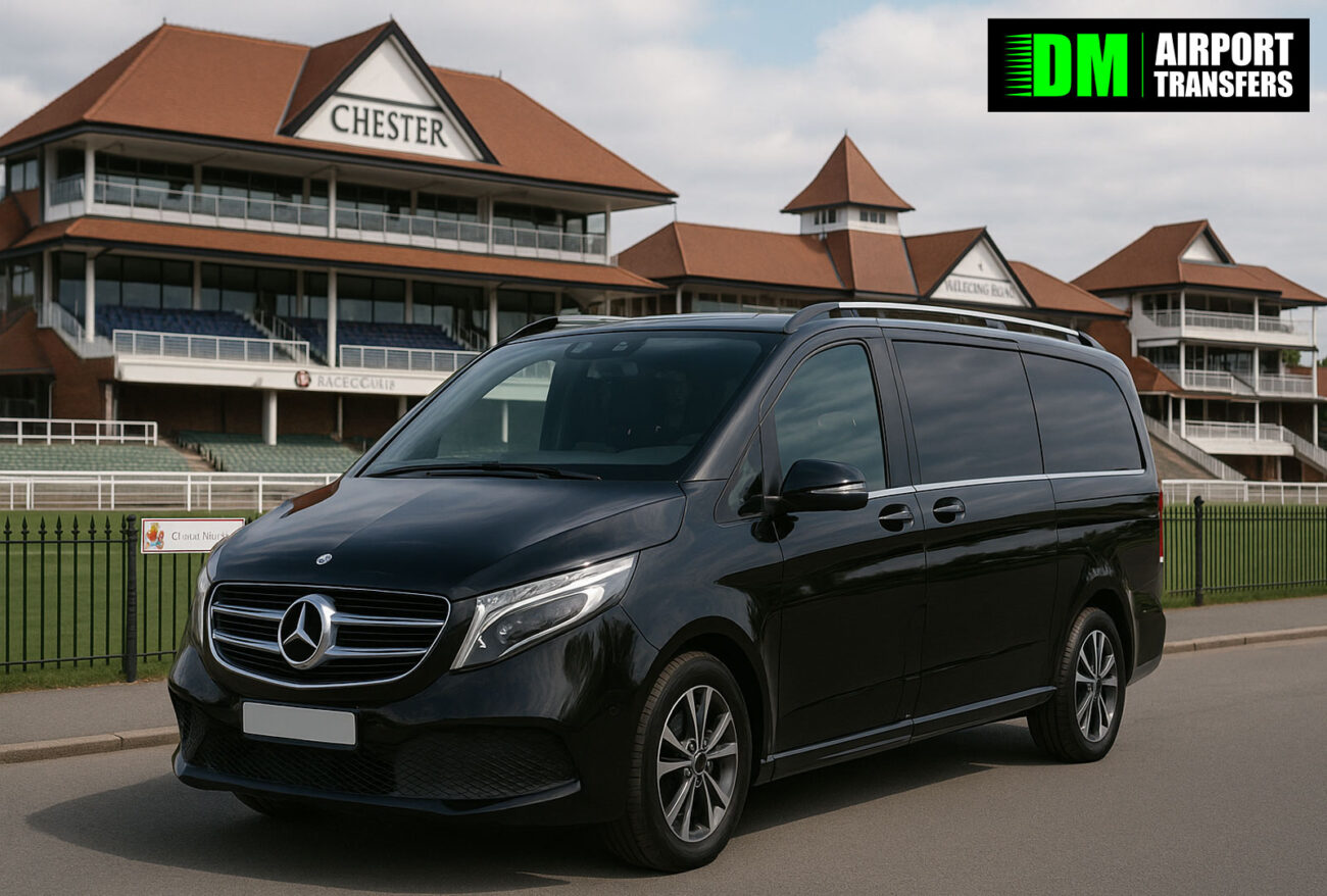 Chester Racecourse Transfers | Reliable 5–8 Seater Taxis & Executive Minibuses