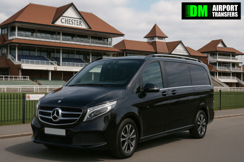 Chester Racecourse Transfers | Reliable 5–8 Seater Taxis & Executive Minibuses