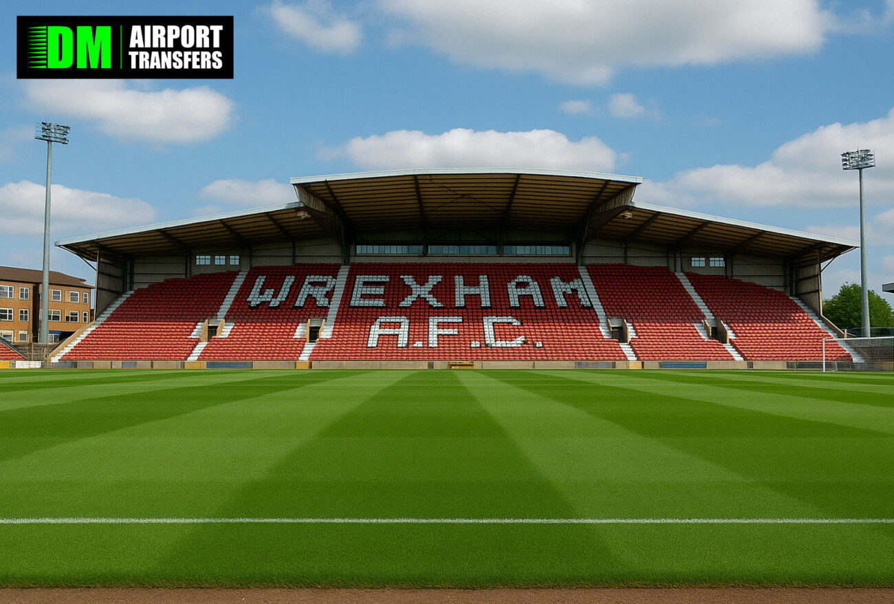 How to Get from Liverpool Airport (LPL) to Wrexham Football Ground (Racecourse Ground)