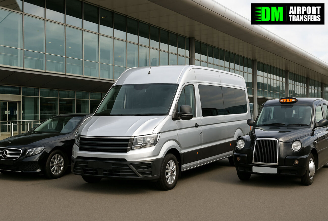 Reliable Long Distance Airport Transfers | 5-8 Seater Taxis, Minibuses & Executive Vehicles