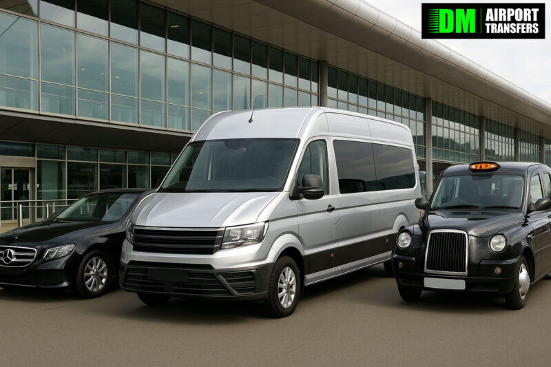 Reliable Long Distance Airport Transfers | 5-8 Seater Taxis, Minibuses & Executive Vehicles