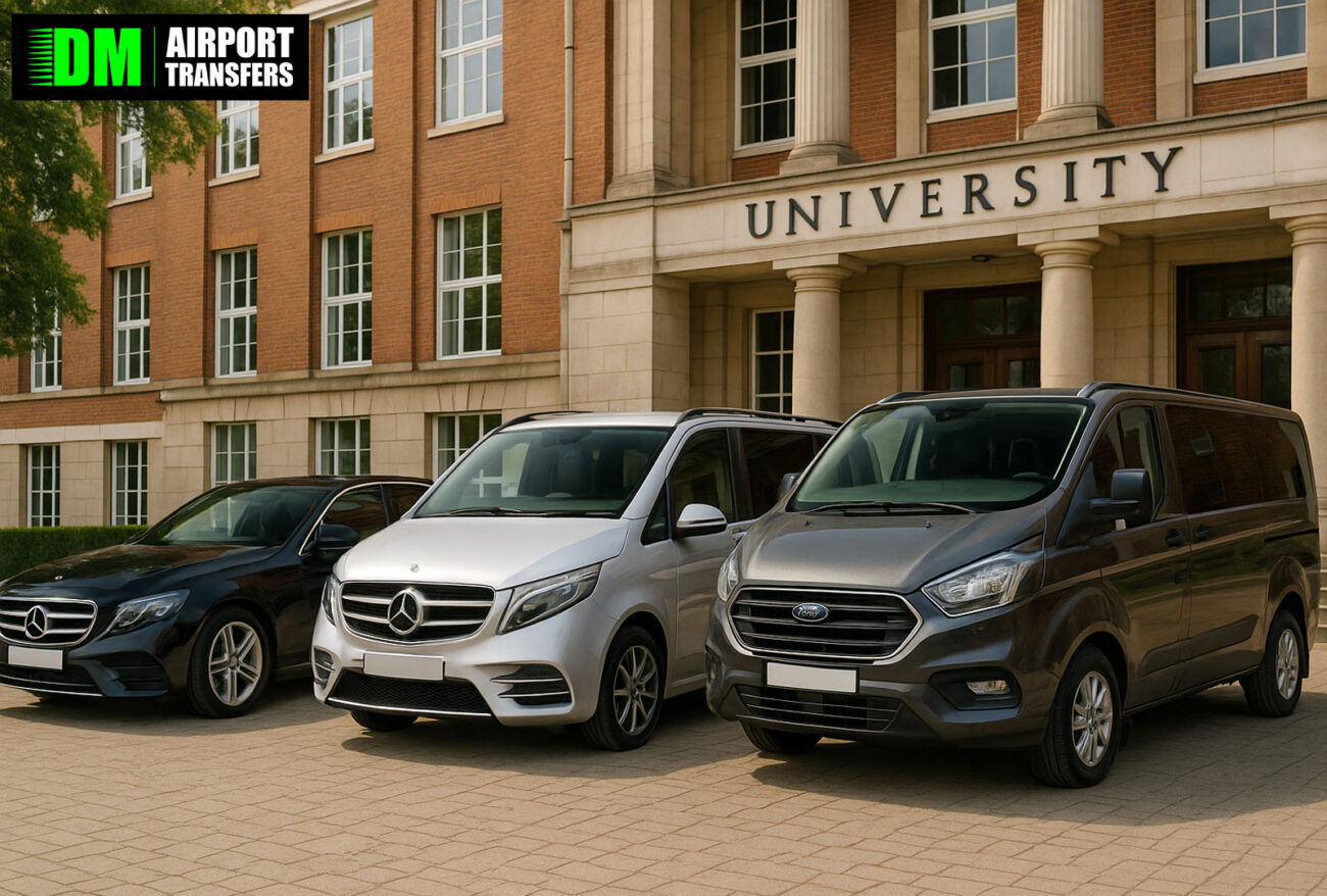 Student & University Transfers UK | Taxi & Minibus Hire for 1–8 Passengers