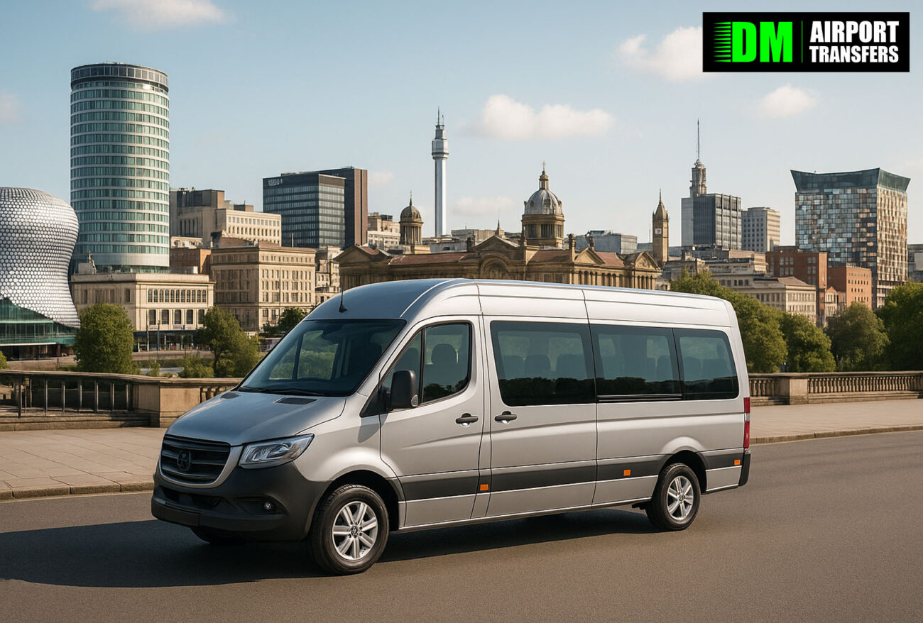 Taxi To and From Birmingham: 5, 6, 7, 8 Seater Taxis, Minibuses and Executive Vehicles