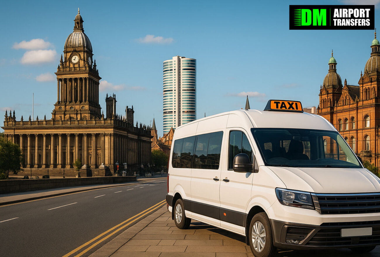Taxi To and From Leeds: 5, 6, 7, 8 Seater Taxis, Minibuses and Executive Vehicles