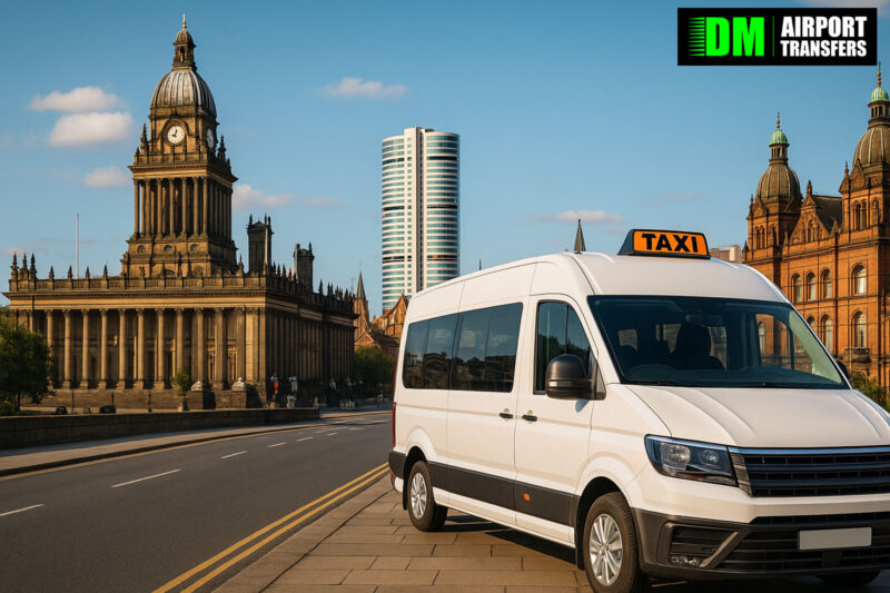Taxi To and From Leeds: 5, 6, 7, 8 Seater Taxis, Minibuses and Executive Vehicles