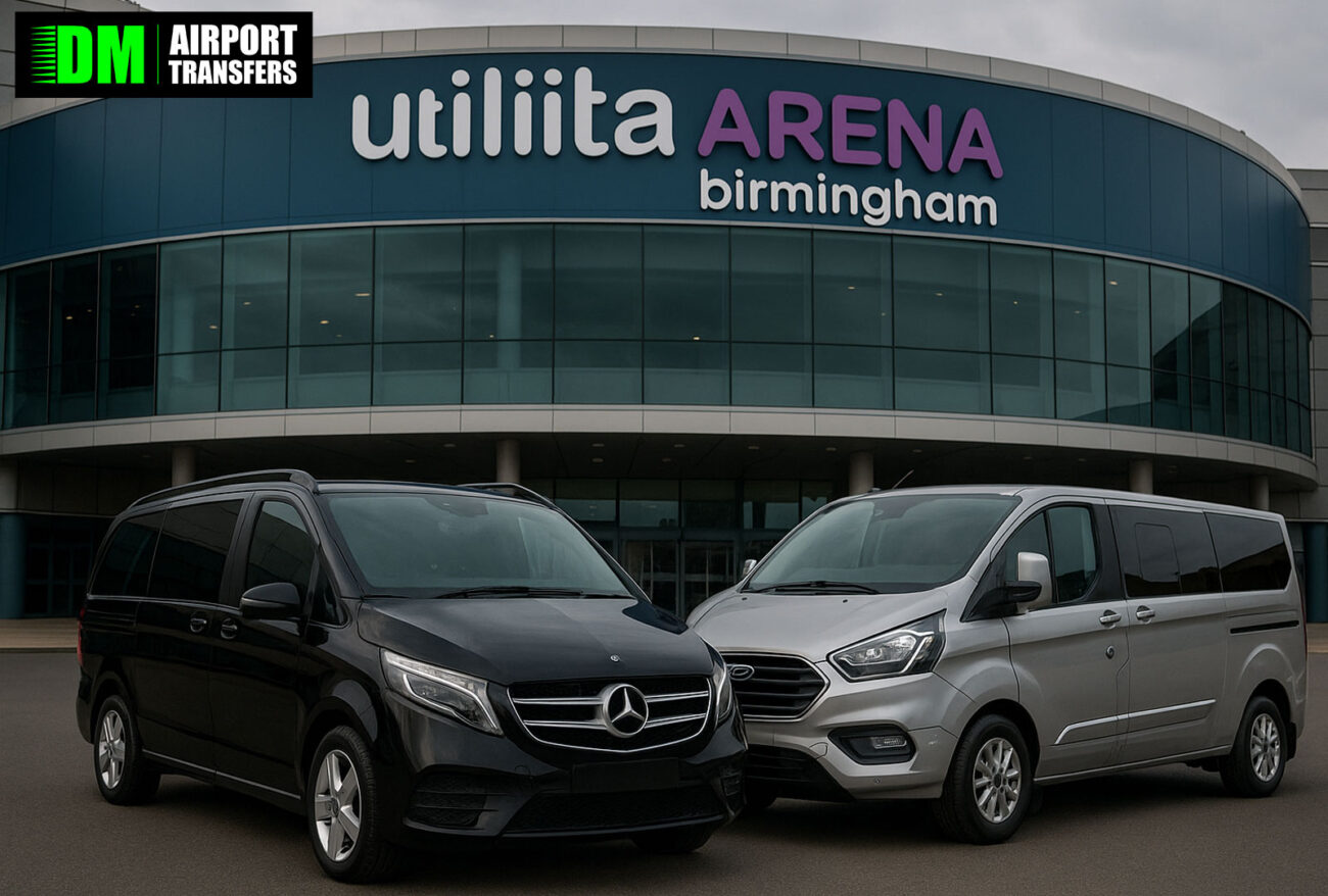 Taxi Transfers from Utilita Arena Birmingham | 5, 6, 7, 8 Seater Taxis & Minibuses