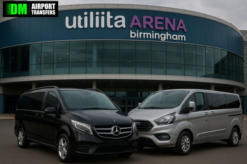 Taxi Transfers from Utilita Arena Birmingham | 5, 6, 7, 8 Seater Taxis & Minibuses