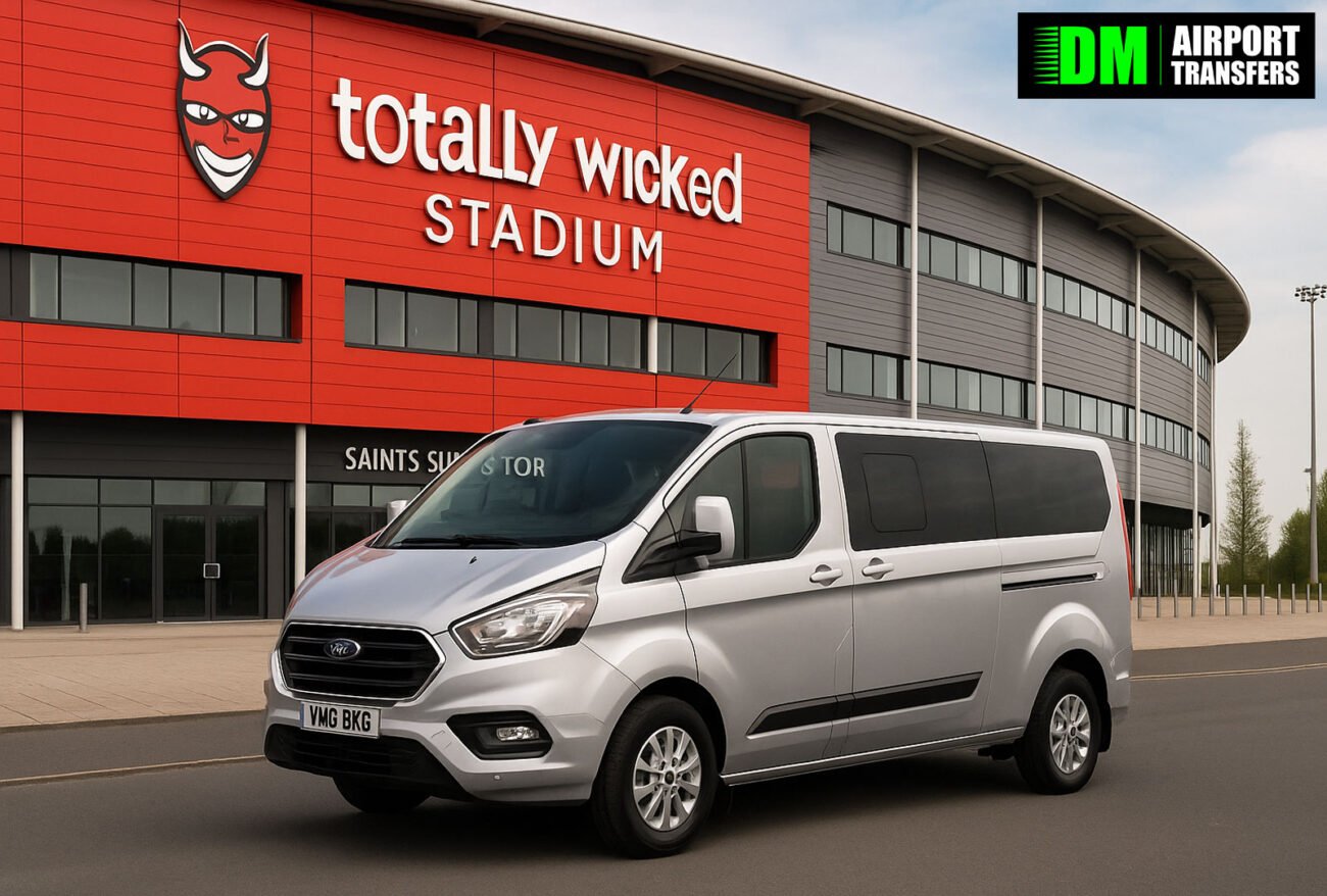 Taxi Transfers to & from St Helens Rugby Stadium | 5, 6, 7, 8 Seater Taxis, Minibuses & Executive Vehicles