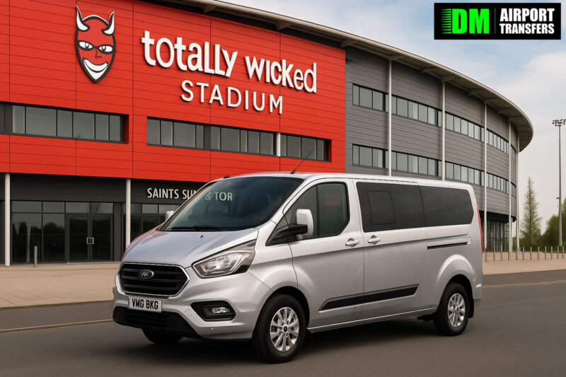 Taxi Transfers to & from St Helens Rugby Stadium | 5, 6, 7, 8 Seater Taxis, Minibuses & Executive Vehicles
