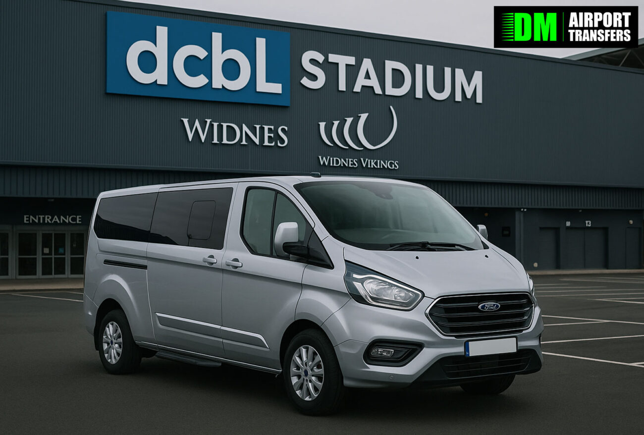 Taxi Transfers to & from Widnes Vikings DCBL Stadium | 5, 6, 7, 8 Seater Taxis, Minibuses & Executive Vehicles