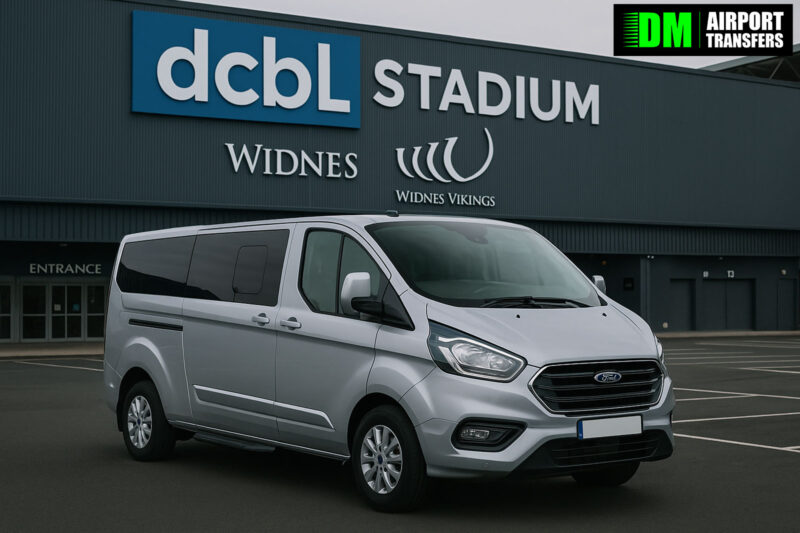 Taxi Transfers to & from Widnes Vikings DCBL Stadium | 5, 6, 7, 8 Seater Taxis, Minibuses & Executive Vehicles