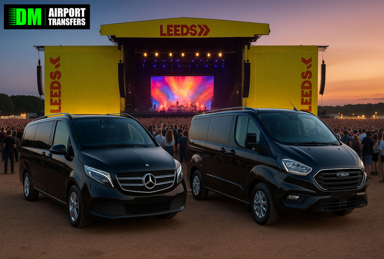 Taxi from Leeds Festival | 5, 6, 7, 8 Seater Taxis, Minibuses & Executive Vehicles