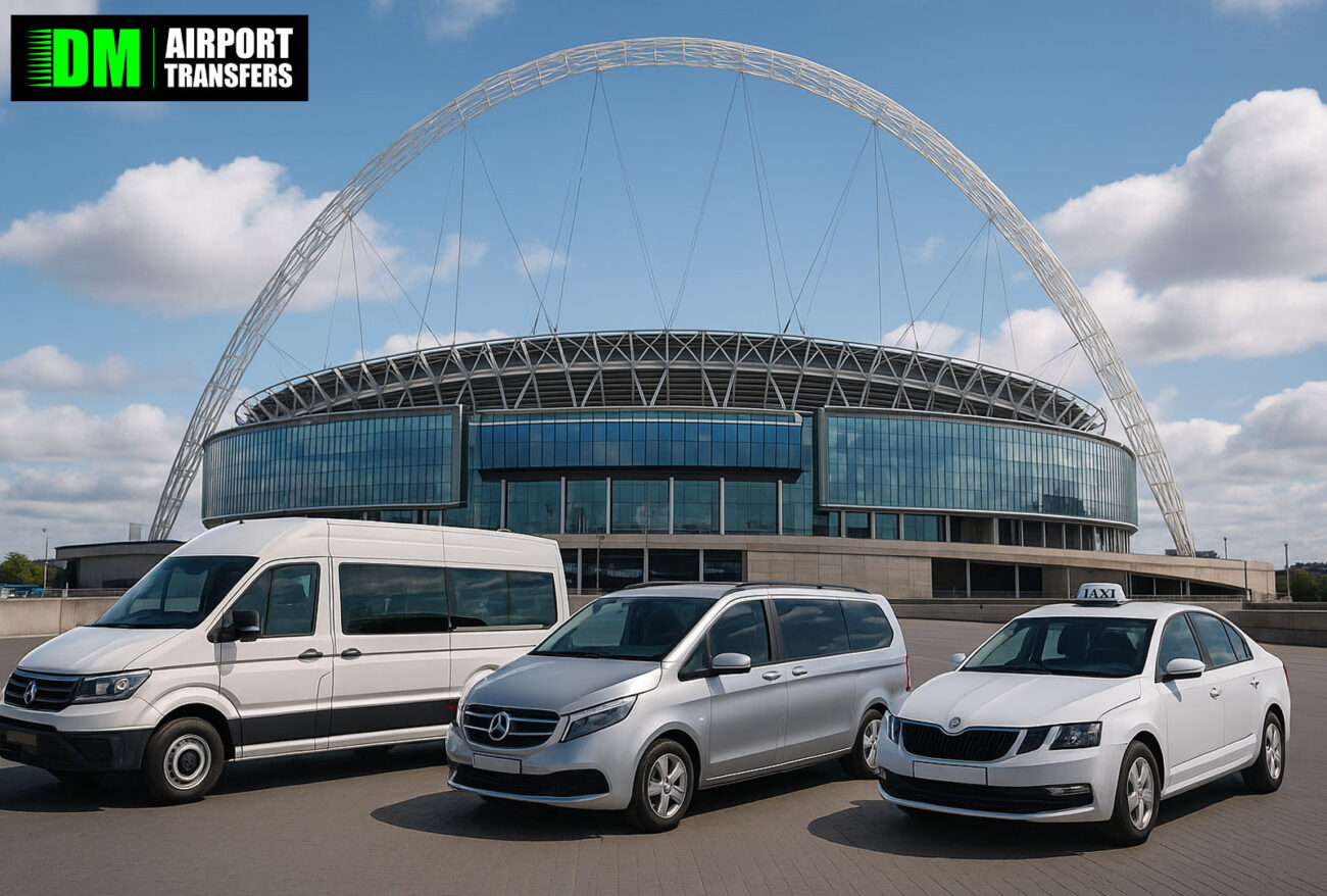 Taxi from Manchester to Wembley for the Manchester City Final – 5, 6, 7, 8 Seater Taxis and Minibuses Available
