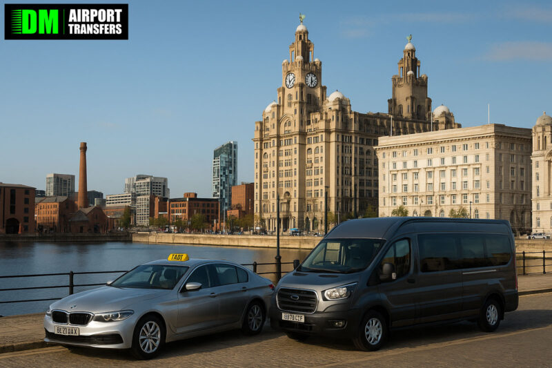 Taxi to and from Liverpool – 5, 6, 7, 8 Seater Taxis, Minibuses & Executive Vehicles