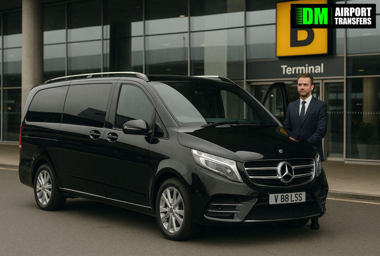UK Executive Airport Transfers | Chauffeur Cars, V-Class & 5–8 Seater Minibuses