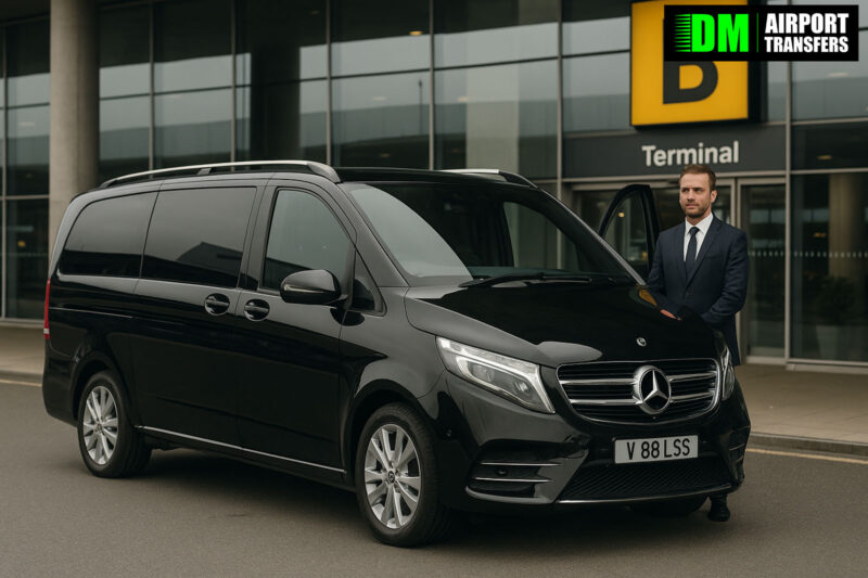 UK Executive Airport Transfers | Chauffeur Cars, V-Class & 5–8 Seater Minibuses