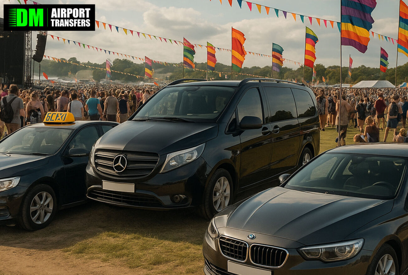 UK Festival & Music Event Transfers | Taxis & Minibuses to Glastonbury, Creamfields, Wireless & More