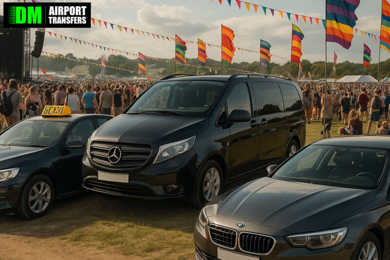 UK Festival & Music Event Transfers | Taxis & Minibuses to Glastonbury, Creamfields, Wireless & More