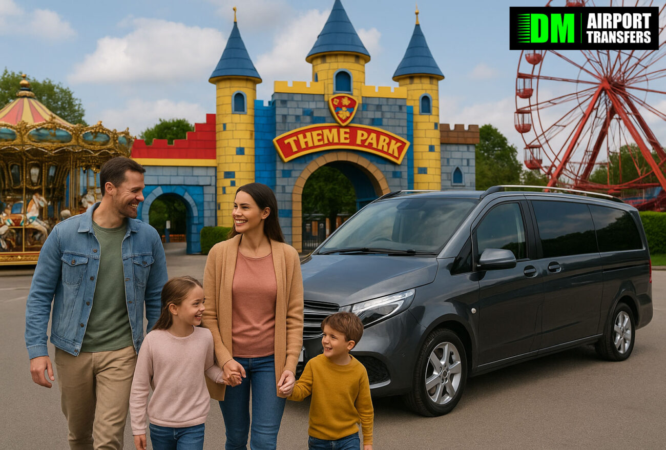 UK Theme Park & Family Day Out Transfers | Taxis & 5–8 Seater Minibuses