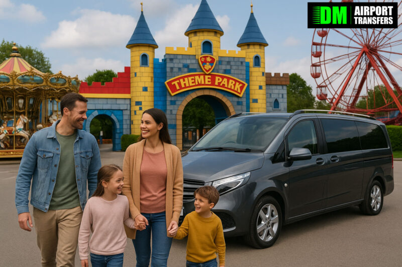UK Theme Park & Family Day Out Transfers | Taxis & 5–8 Seater Minibuses