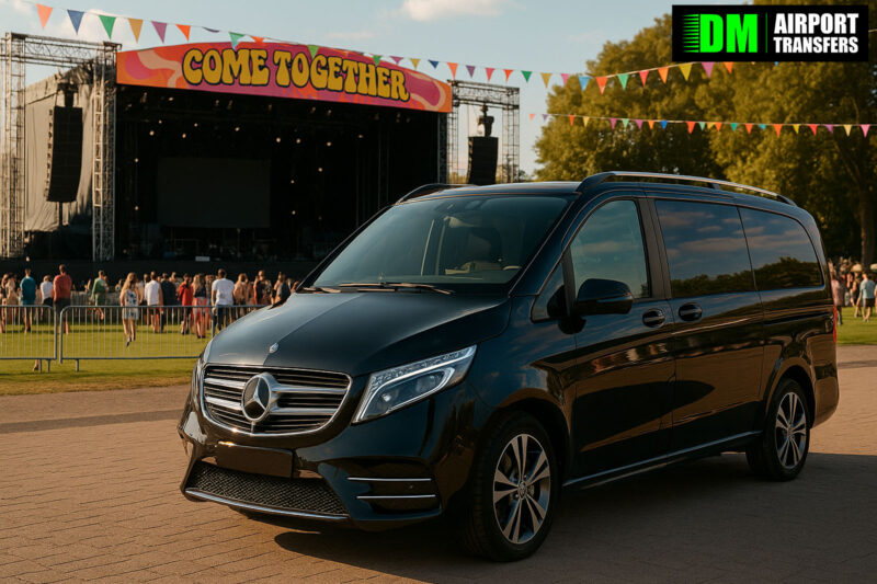 Come Together Festival: Taxi Transfers, 5, 6, 7, 8-Seater Minibuses, and Executive Travel