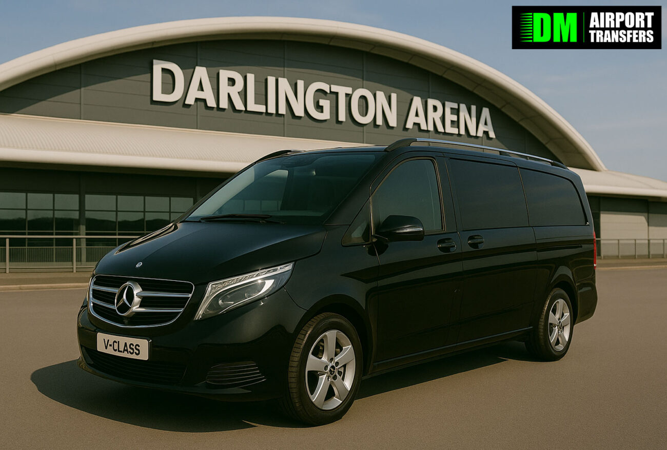 Darlington Arena Taxi Transfers, Minibus & Executive Travel