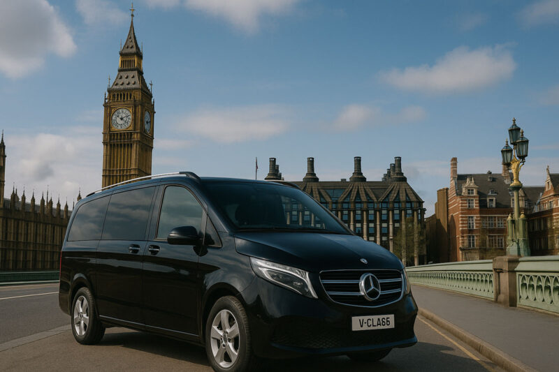 Darlington to London Taxi Transfers | 5, 6, 7, 8 Seater Minibuses & Executive Vehicles