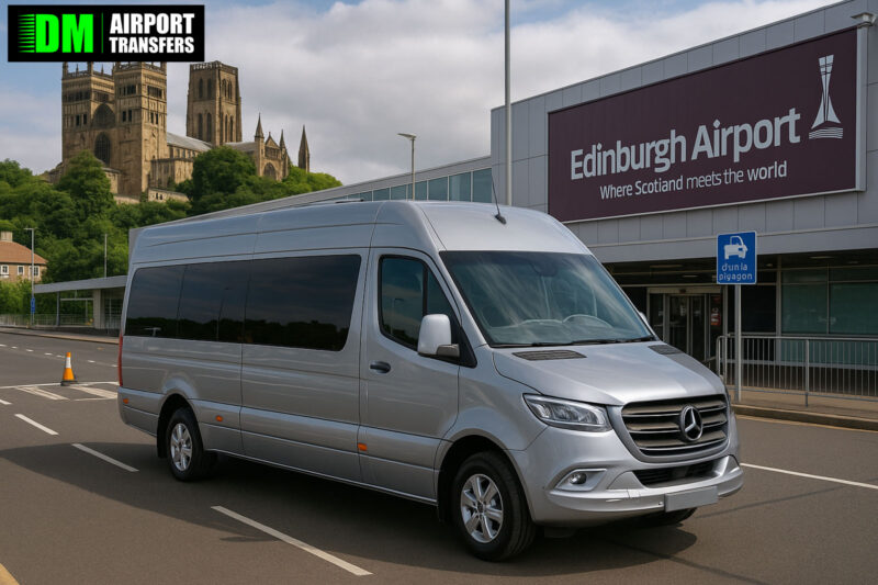 Durham To Edinburgh Airport | Taxi Transfers, 5 6 7 8 Seater Minibuses & Executive Vehicles