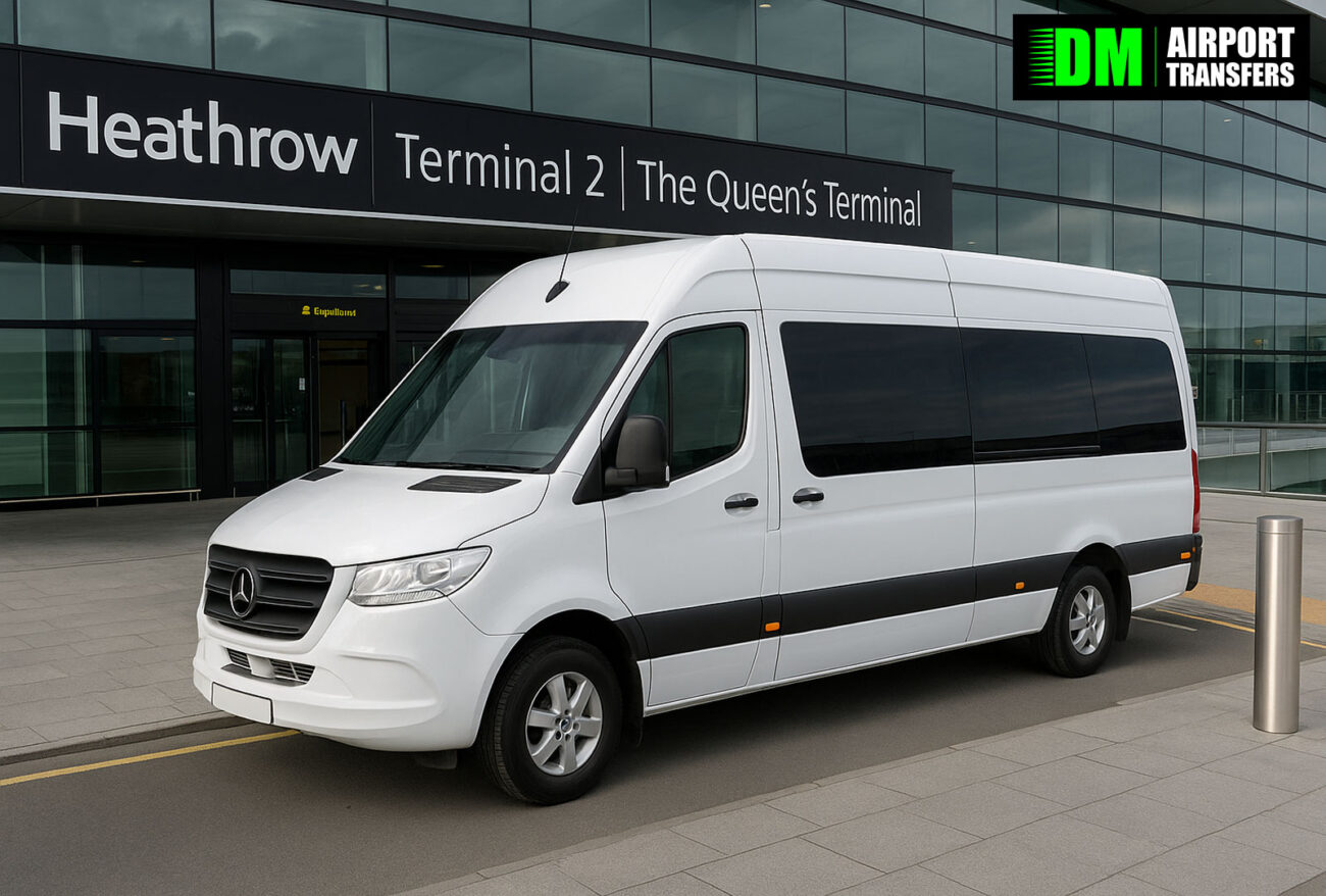 Durham To Heathrow Airport | Taxi Transfers, 5 6 7 8 Seater Minibuses & Executive Vehicles
