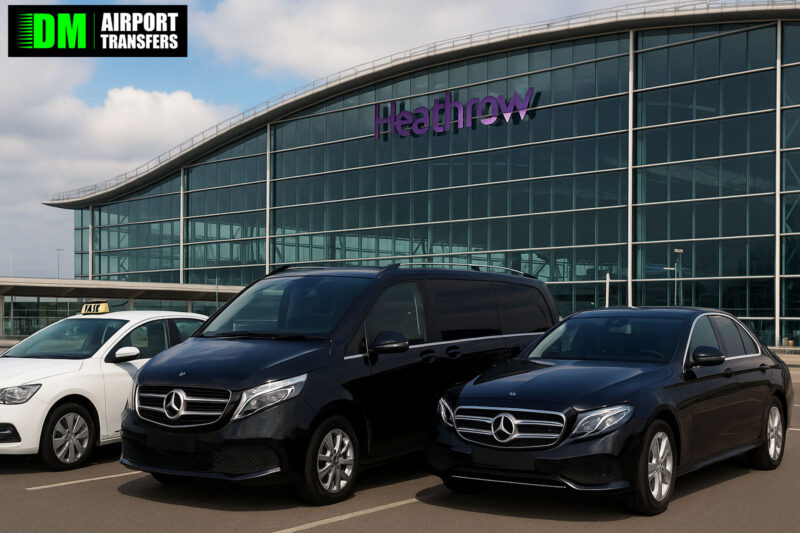 Gateshead to Heathrow Airport | Taxi Transfers, 5, 6, 7, 8 Seater Minibuses & Executive Vehicles