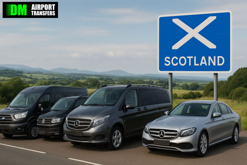 Gateshead to Scotland | Taxi & Airport Transfers | 5–8 Seater Minibuses & Executive Travel