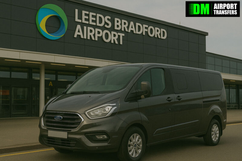 Widnes to Leeds Bradford Airport | Taxi Transfers, 5, 6, 7, 8 Seater Minibuses & Executive Vehicles