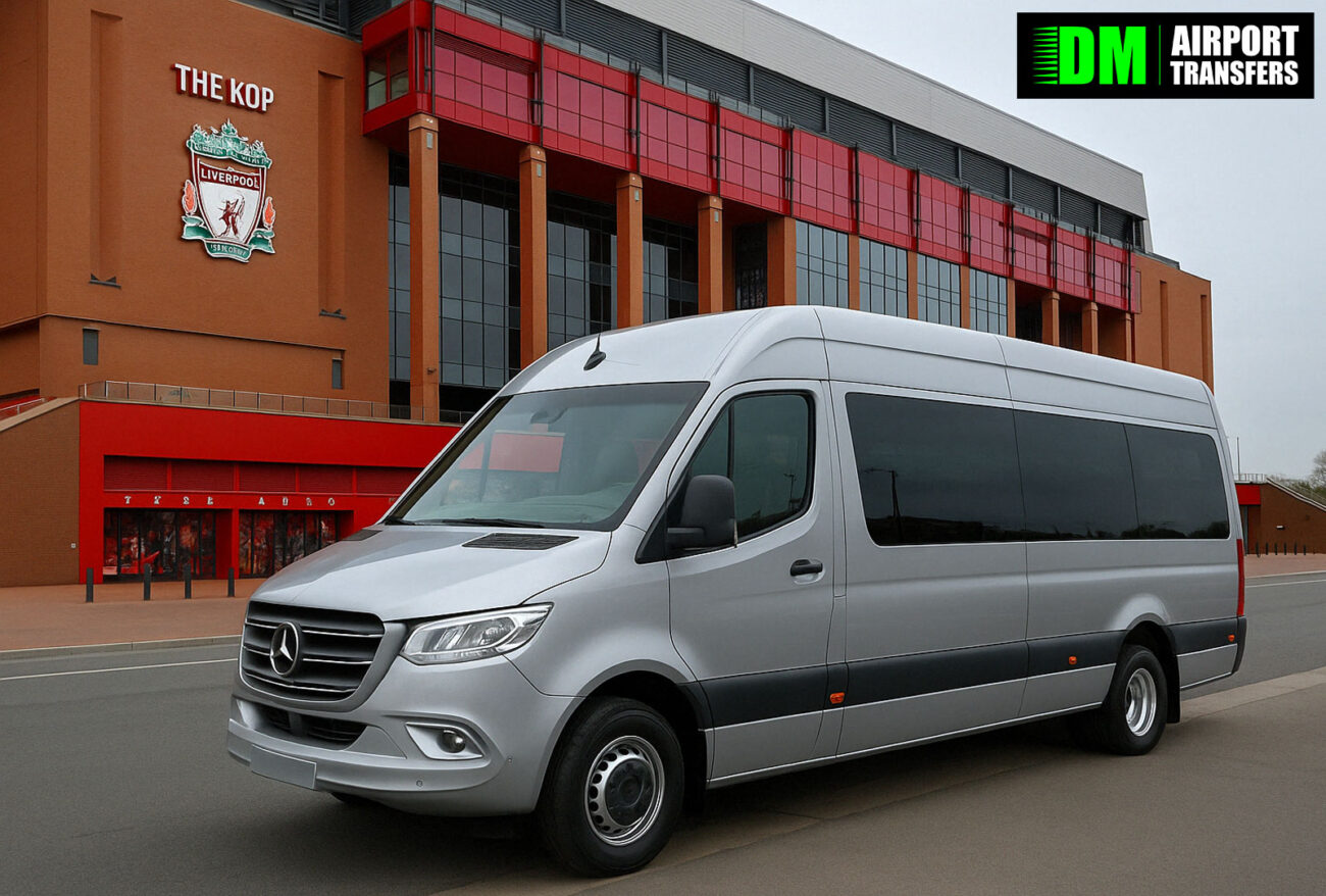 9 to 16 Seater Taxi | Minibus Hire in Liverpool