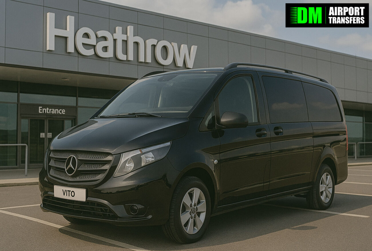 Middlesbrough to Heathrow Airport | Taxi Transfers, 5, 6, 7, 8 Seater Minibuses & Executive Vehicles