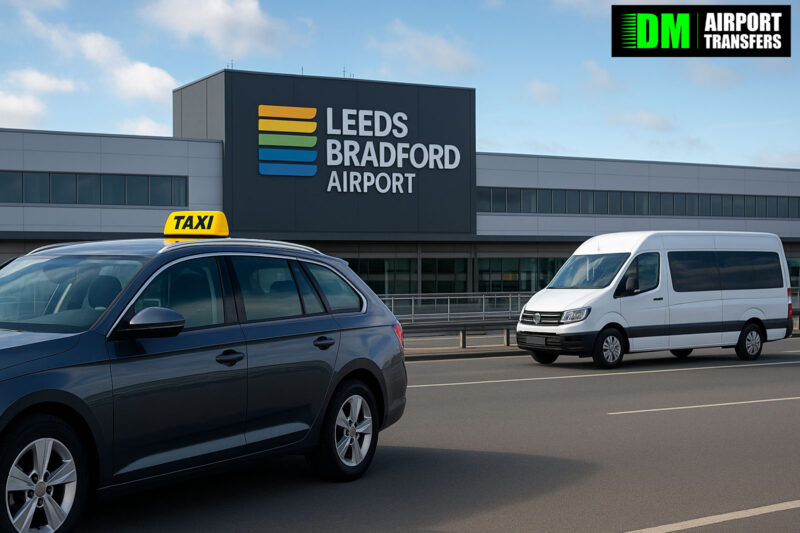 Newcastle to Leeds Bradford Airport | Taxi Transfers, 5-8 Seater Minibuses & Executive Vehicles