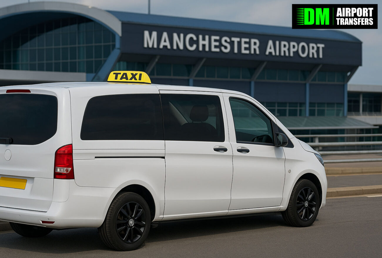 Newcastle to Manchester Airport | Taxi Transfers, 5-8 Seater Minibuses & Executive Vehicles