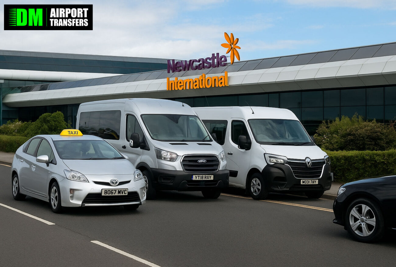 Newcastle to Newcastle Airport | Taxi Transfers, 5-8 Seater Minibuses & Executive Vehicles