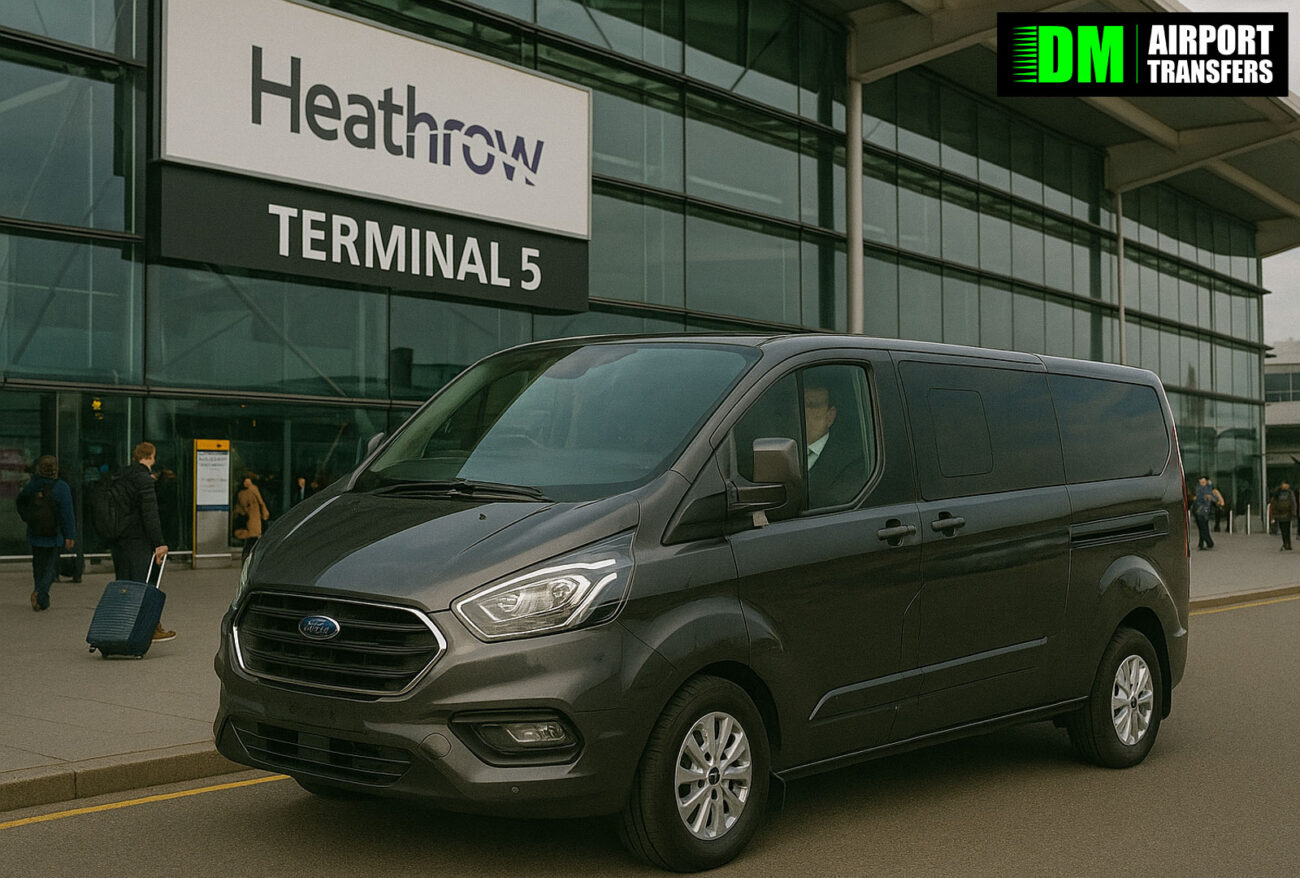 St Helens to Heathrow Airport | Taxi Transfers, 5, 6, 7, 8 Seater Minibuses & Executive Vehicles