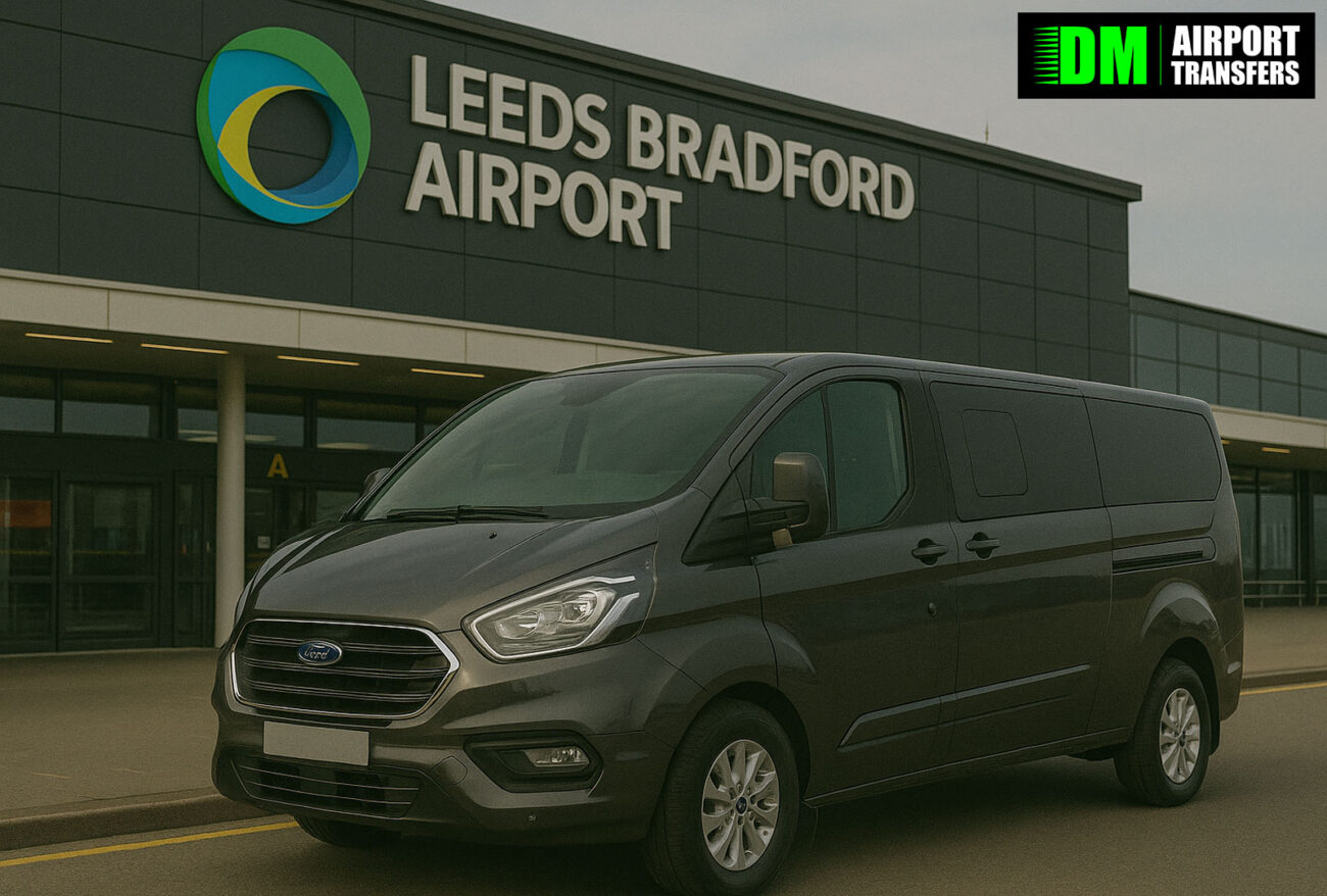 St Helens to Leeds Bradford Airport | Taxi Transfers, 5, 6, 7, 8 Seater Minibuses & Executive Vehicles