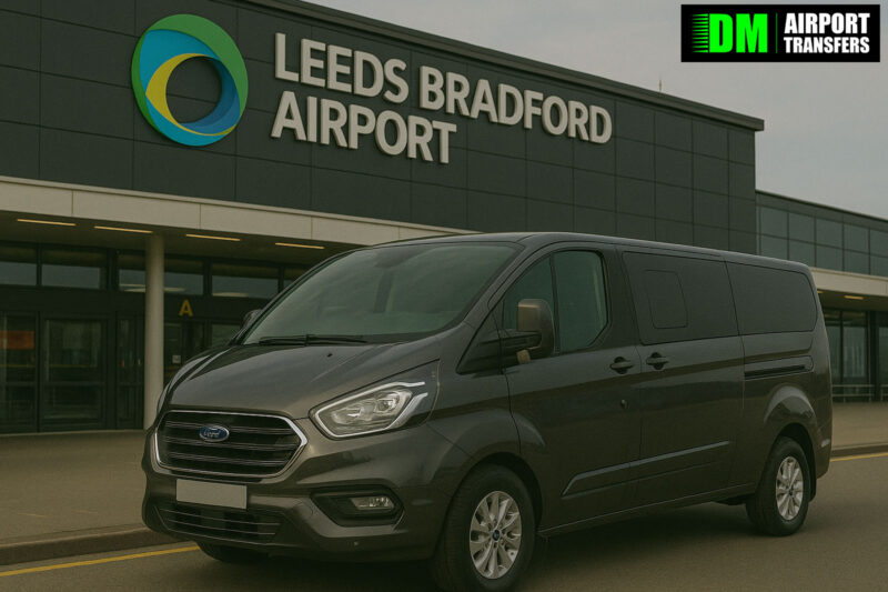 St Helens to Leeds Bradford Airport | Taxi Transfers, 5, 6, 7, 8 Seater Minibuses & Executive Vehicles