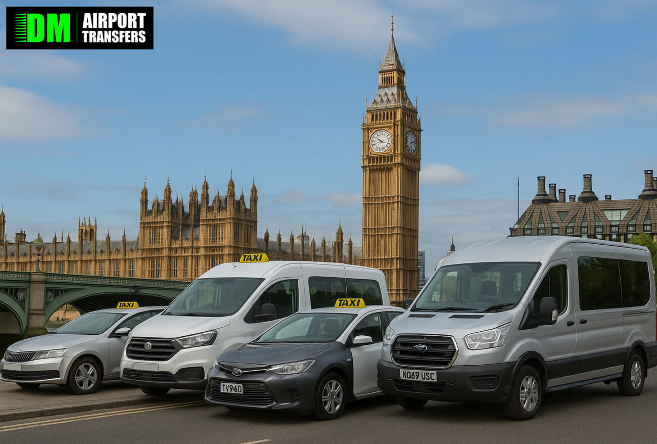 St Helens to London Transfers | Taxis, Minibuses & Executive Vehicles