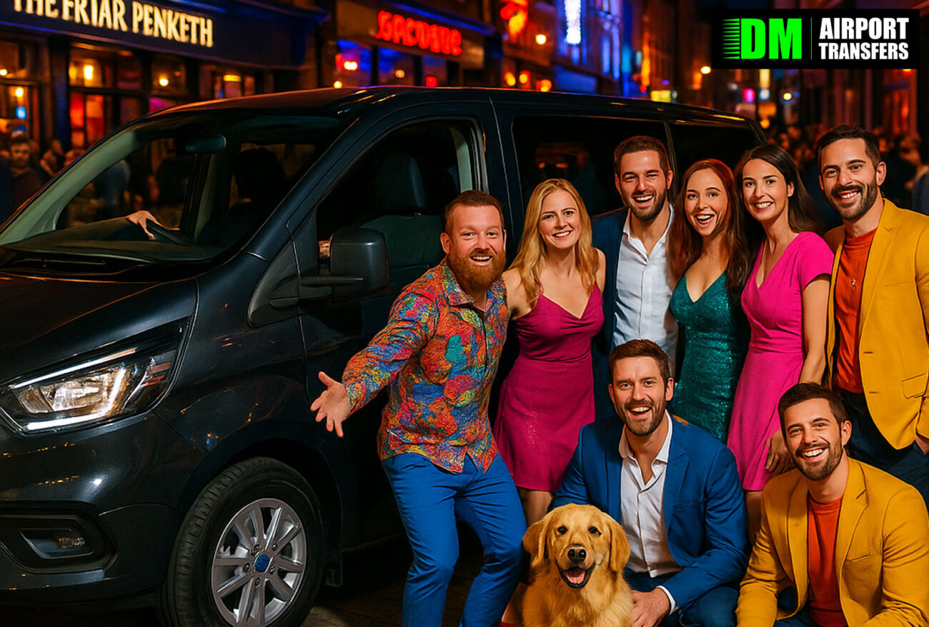Stag & Hen Party Transfers to Warrington – Stress-Free Travel with DM Airport Transfers