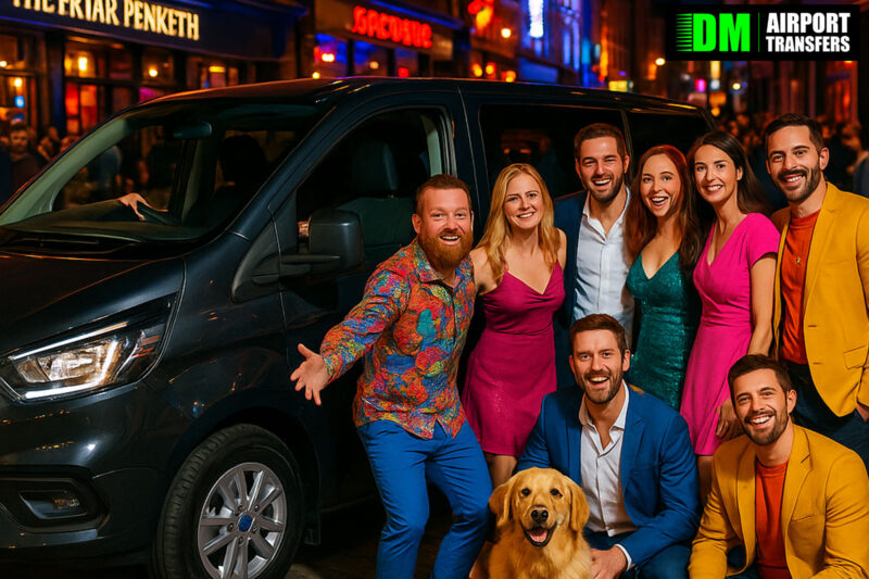 Stag & Hen Party Transfers to Warrington – Stress-Free Travel with DM Airport Transfers