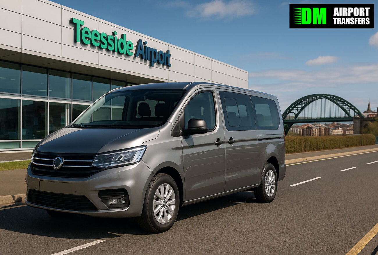 Sunderland To Teesside Airport | Taxi Transfers, 5 6 7 8 Seater Minibuses & Executive Vehicles