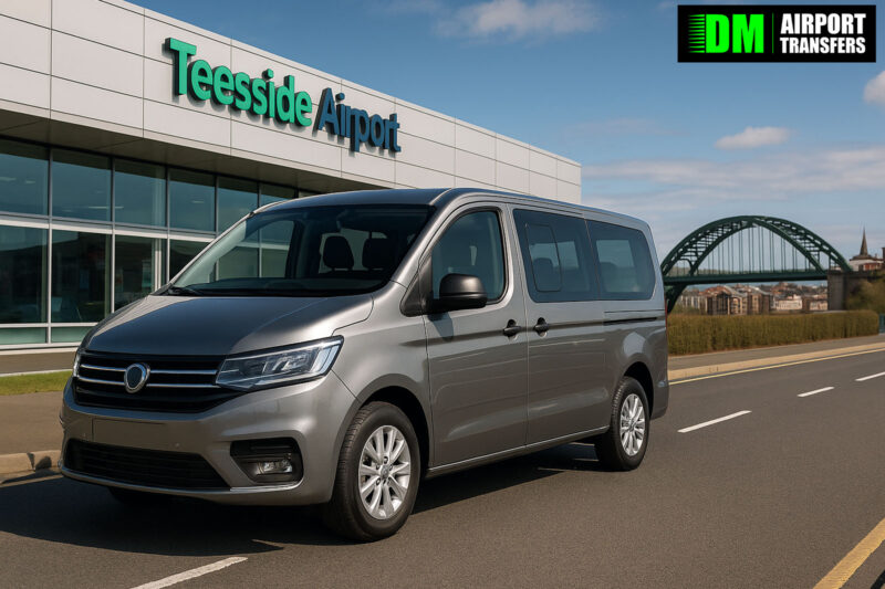 Sunderland To Teesside Airport | Taxi Transfers, 5 6 7 8 Seater Minibuses & Executive Vehicles