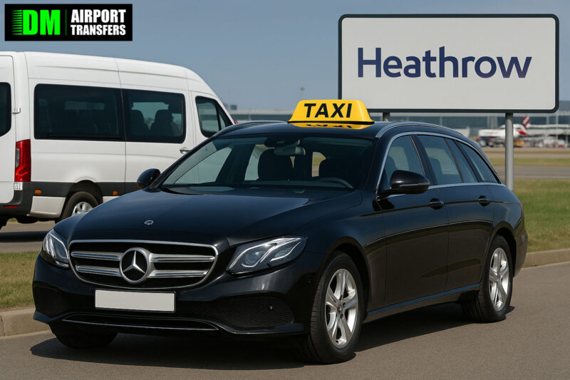 Sunderland to Heathrow Airport | Taxi Transfers, 5, 6, 7, 8 Seater Minibuses and Executive Vehicles
