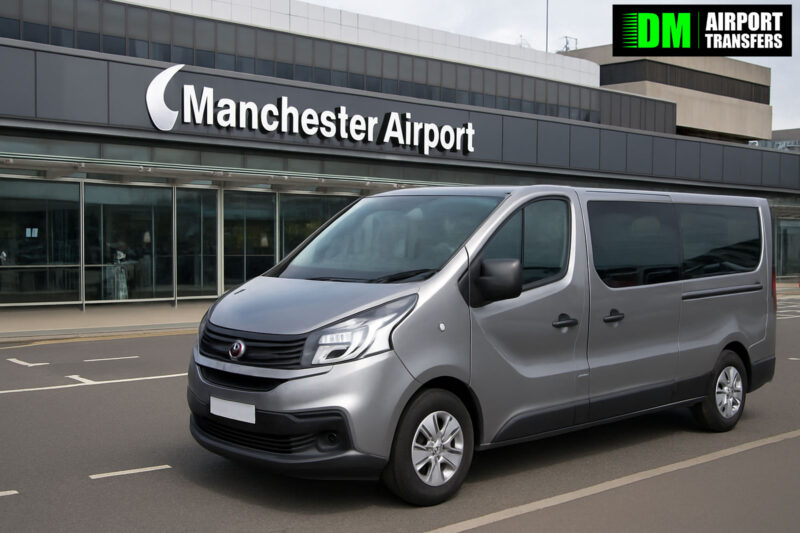 Sunderland to Manchester Airport | Taxi Transfers, 5 6 7 8 Seater Minibuses & Executive Vehicles