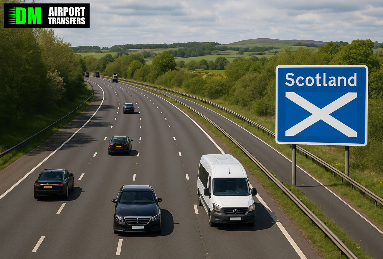 Sunderland to Scotland | Taxi Transfers, 5, 6, 7, 8 Seater Minibuses & Executive Vehicles