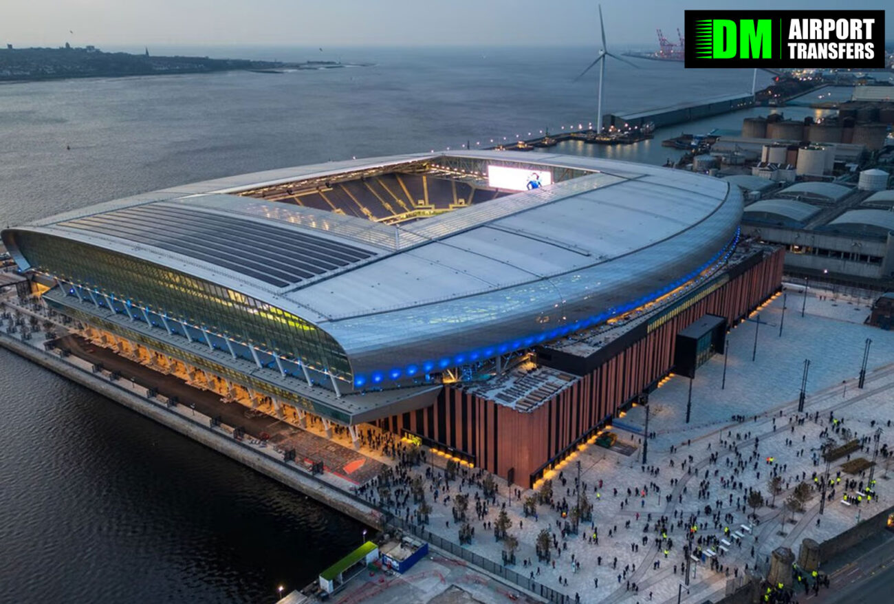 Taxi to and from Bramley-Moore Dock Stadium – 5, 6, 7, 8 Seater Taxis, Minibuses & Executive Vehicles